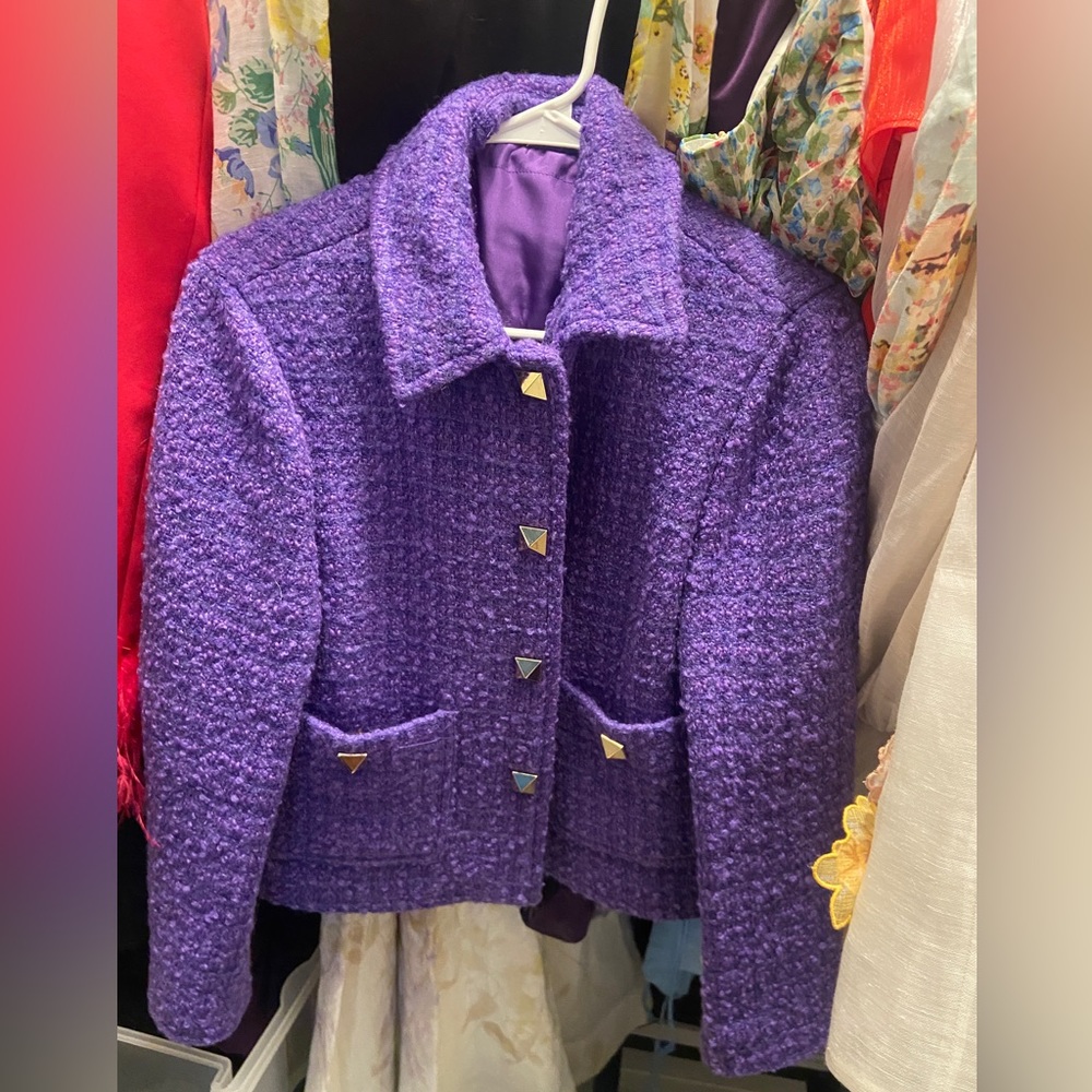 Brand new purple jacket